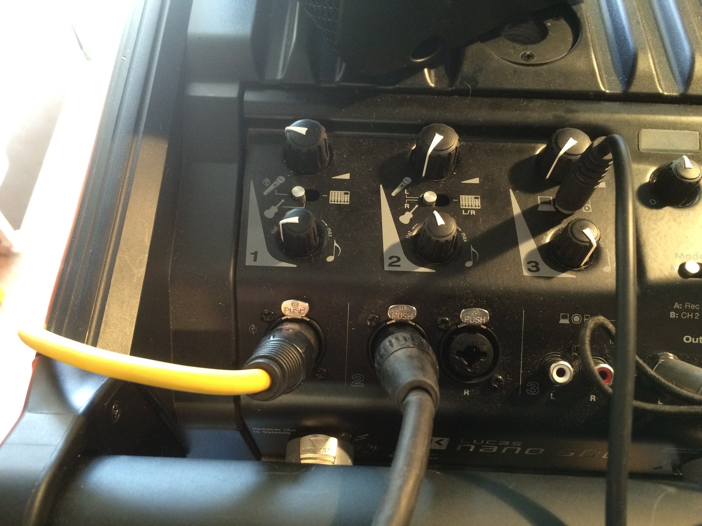 Réglages de la tonalité - Middle Sono Plus