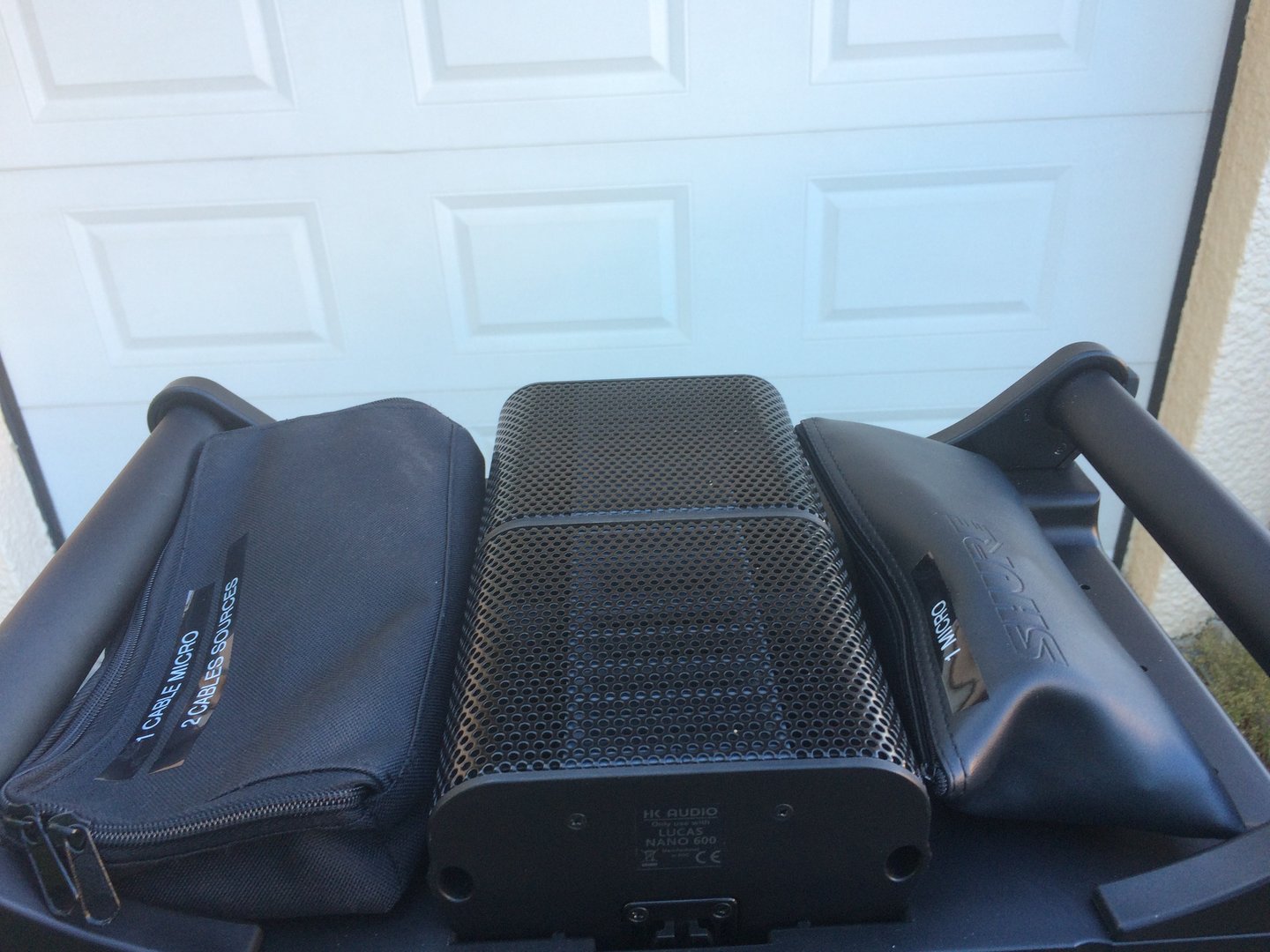 Flight case - Vue du dessus